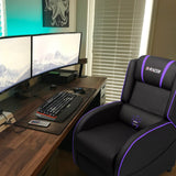 Homall Gaming Recliner Chair PU Leather, Home Theater Seating
