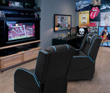 Homall Gaming Recliner Chair PU Leather, Home Theater Seating