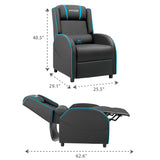 Homall Gaming Recliner Chair PU Leather, Home Theater Seating