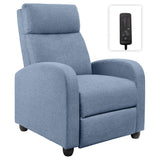 Homall Massage Recliner Chair Fabric Living Room Chair Home Theater Seating