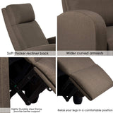 Homall Massage Recliner Chair Fabric Living Room Chair Home Theater Seating