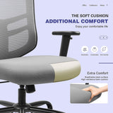 Homall Mesk Office Chair with Adjustable Armrests, Swivel Conference Chair
