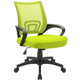 Homall Office Chair Ergonomic Mid Back Swivel Mesh Chair Height Adjustable Lumbar Support Computer Desk Chair with Armrest