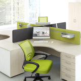 Homall Office Chair Ergonomic Mid Back Swivel Mesh Chair Height Adjustable Lumbar Support Computer Desk Chair with Armrest