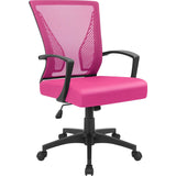 Homall Office Chair Mid Back Swivel Lumbar Support Desk Chair, Computer Ergonomic Mesh Chair with Armrest