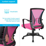 Homall Office Chair Mid Back Swivel Lumbar Support Desk Chair, Computer Ergonomic Mesh Chair with Armrest