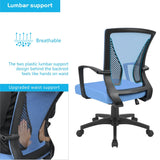 Homall Office Chair Mid Back Swivel Lumbar Support Desk Chair, Computer Ergonomic Mesh Chair with Armrest