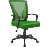 Homall Office Chair Mid Back Swivel Lumbar Support Desk Chair, Computer Ergonomic Mesh Chair with Armrest