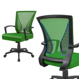 Homall Office Chair Mid Back Swivel Lumbar Support Desk Chair, Computer Ergonomic Mesh Chair with Armrest