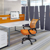 Homall Office Chair Ergonomic Mid Back Swivel Mesh Chair Height Adjustable Lumbar Support Computer Desk Chair with Armrest