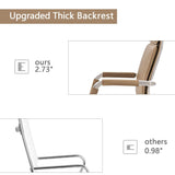 Homall Office Desk Chair Mid-Back Computer Chair Leather Executive Adjustable Swivel Task Chair Conference Chair with Armrests