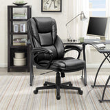 Homall Office Chair Exectuive Chair High Back Adjustable Managerial Home Desk Chair, Swivel Computer PU Leather Chair with Lumbar Support