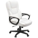 Homall Office Chair Exectuive Chair High Back Adjustable Managerial Home Desk Chair, Swivel Computer PU Leather Chair with Lumbar Support