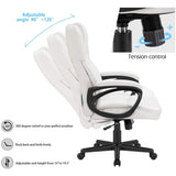 Homall Office Chair Exectuive Chair High Back Adjustable Managerial Home Desk Chair, Swivel Computer PU Leather Chair with Lumbar Support