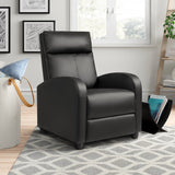 Homall PU Leather Recliner Home Theater Seating Living Room Chair