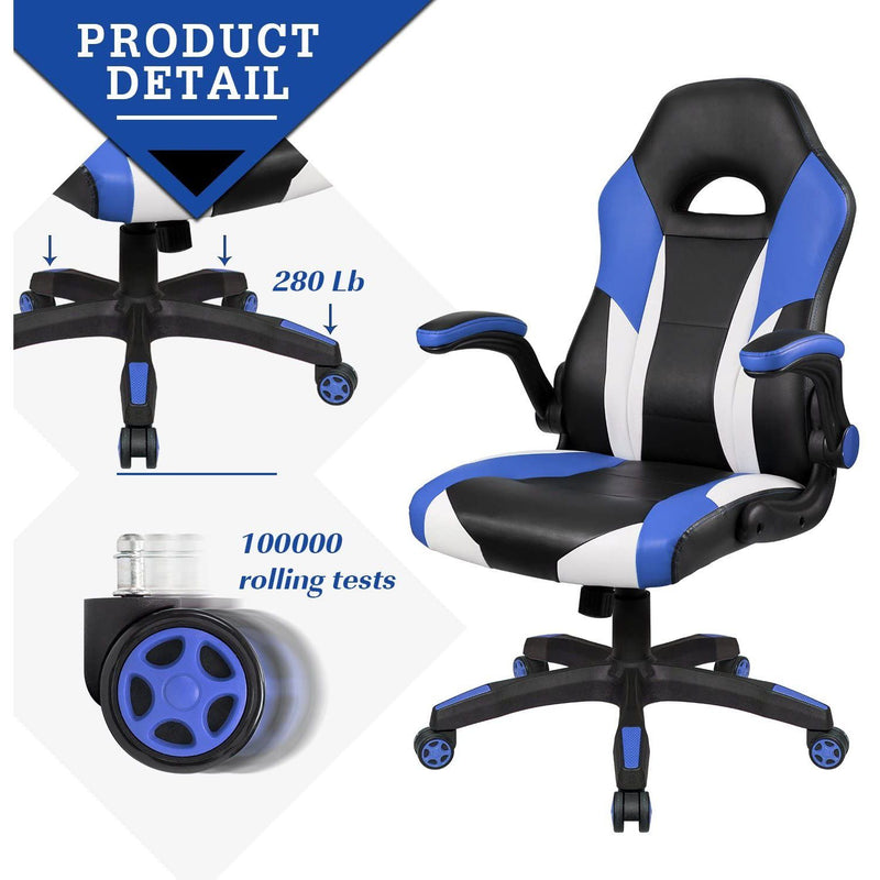 Homall Gaming Chair High Back Leather Racing Computer Chair