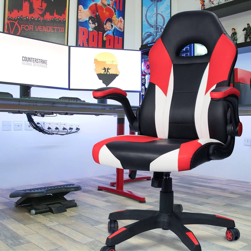 Homall Gaming Chair High Back Leather Racing Computer Chair