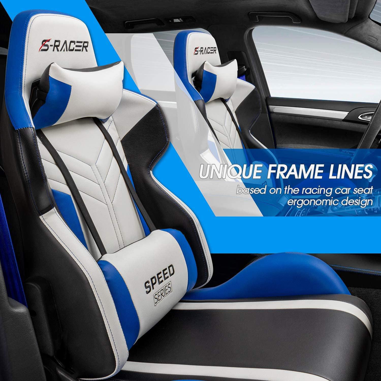 Homall Gaming Chair S-racer Chair Ergonomic High Back Computer Chair P