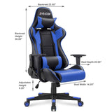 Homall Gaming Chair Racing Chair Computer Desk Chair with Headrest and Lumbar Support