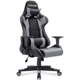 Homall Gaming Chair Racing Chair Computer Desk Chair with Headrest and Lumbar Support