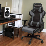Homall Gaming Chair Racing Chair Computer Desk Chair with Headrest and Lumbar Support