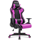 Homall Gaming Chair Racing Chair Computer Desk Chair with Headrest and Lumbar Support