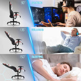 Homall Gaming Chair S-racer Chair Ergonomic High Back Computer Chair PU Leather Racing Chair-