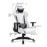 Homall Gaming Chair S-racer Rocking Chair High Back Racing Computer Chair