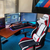 Homall Gaming Chair S-racer Chair Ergonomic High Back Computer Chair PU Leather Racing Chair-