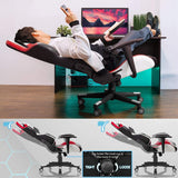Homall Gaming Chair S-racer Chair Ergonomic High Back Computer Chair PU Leather Racing Chair-