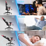 Homall Gaming Chair S-racer Chair Ergonomic High Back Computer Chair PU Leather Racing Chair-