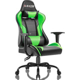 Homall Gaming Chair Office Chair High Back Racing Computer Chair PU Leather Adjustable Seat Height Swivel Chair Ergonomic Executive Chair with Headrest