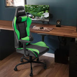 Homall Gaming Chair Office Chair High Back Racing Computer Chair PU Leather Adjustable Seat Height Swivel Chair Ergonomic Executive Chair with Headrest