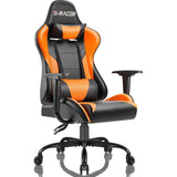 Homall Gaming Chair Office Chair High Back Racing Computer Chair PU Leather Adjustable Seat Height Swivel Chair Ergonomic Executive Chair with Headrest