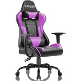 Homall Gaming Chair Office Chair High Back Racing Computer Chair PU Leather Adjustable Seat Height Swivel Chair Ergonomic Executive Chair with Headrest