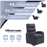 Homall Power Lift Recliner Chair  Fabric Recliner Lift Assist for Elderly