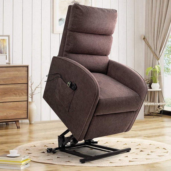 Homall Power Lift Recliner Chair  Fabric Recliner Lift Assist for Elderly