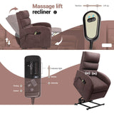 Homall Power Lift Recliner Chair  Fabric Recliner Lift Assist for Elderly