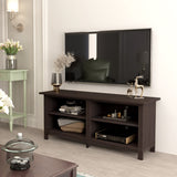 Hoamll TV Stand Wood TV Console Industrial Entertainment Center with Storage Cabinets