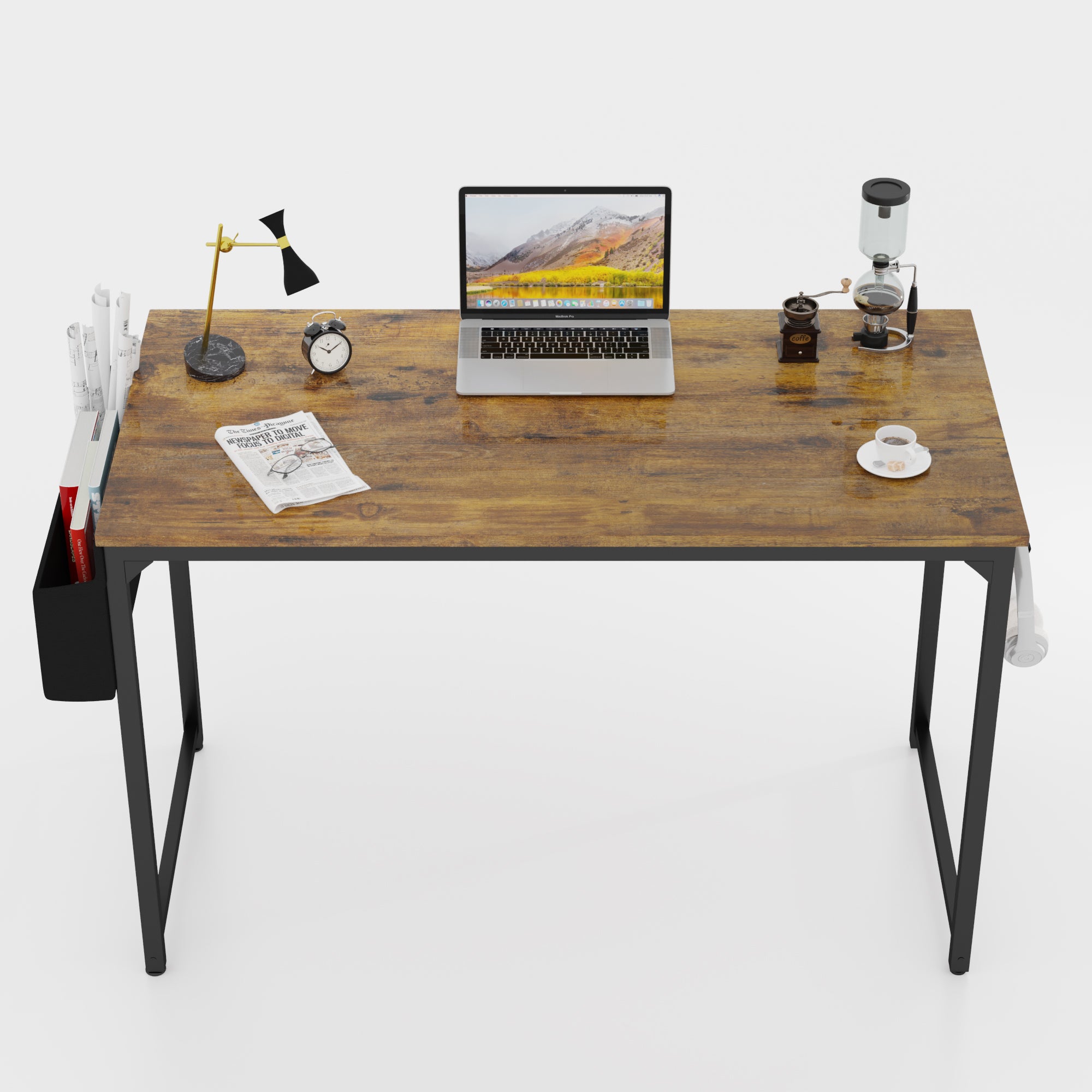 Homall 44in Office Desk Writing Study Desk Modern Computer Table with ...