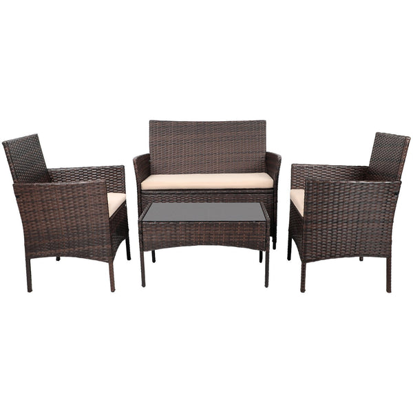 Homall 4 piece patio outlet set