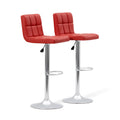 Homall Barstool Height Adjustable Swivel Bar Stools, Set of 2