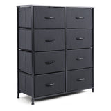 Homall Dresser Storage Shelves with 8 Drawers