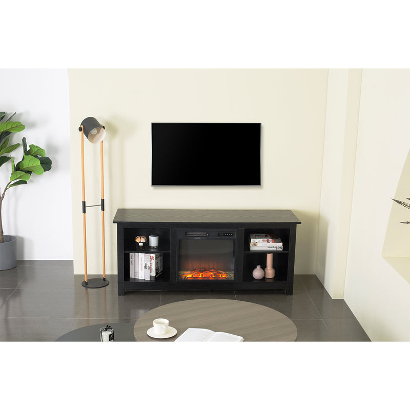 Homall Electric Fireplace TV Stand Classic Media Entertainment Center for TVs up to 65 Inches