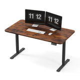 Homall 55 Inches Electric Standing Desk with Splice Board
