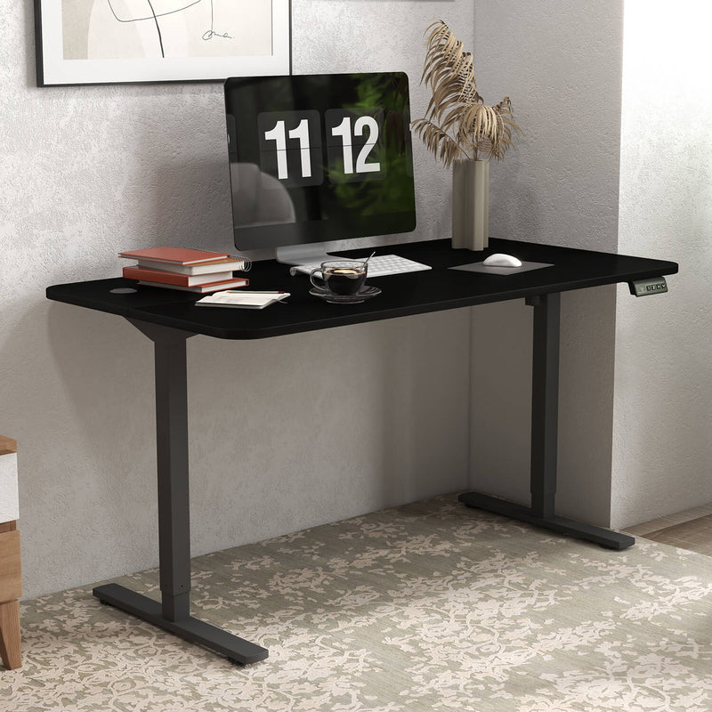 Homall 55 Inches Electric Standing Desk with Splice Board