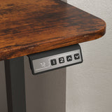 Homall 55 Inches Electric Standing Desk with Splice Board
