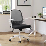 Homall Mesh Office Chair, Ergonomic Desk Chair with Lumbar Support and Flip-up Arms