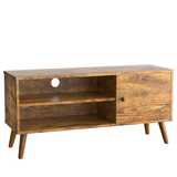Homall Mid-Century Retro TV Stand, Entertainment Center with Storage Cabinet