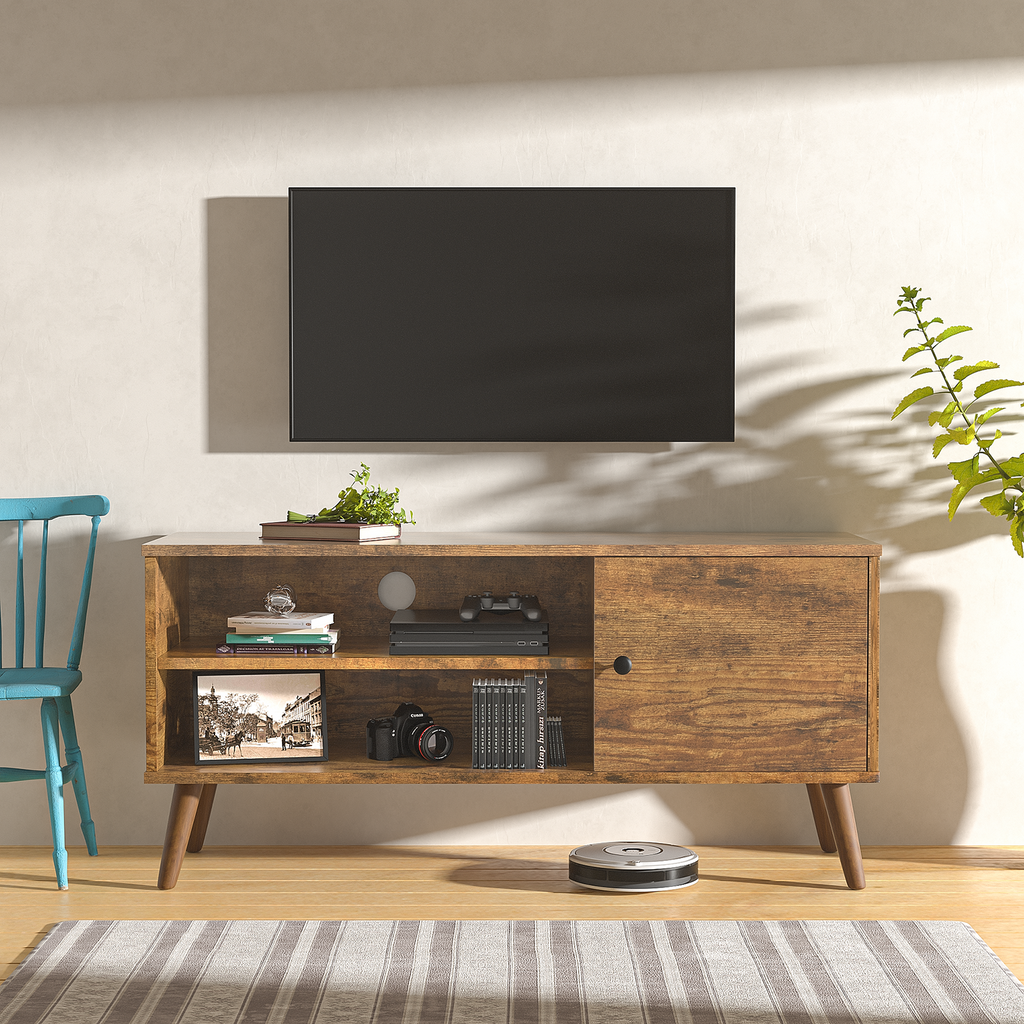 Wooden retro tv stand deals